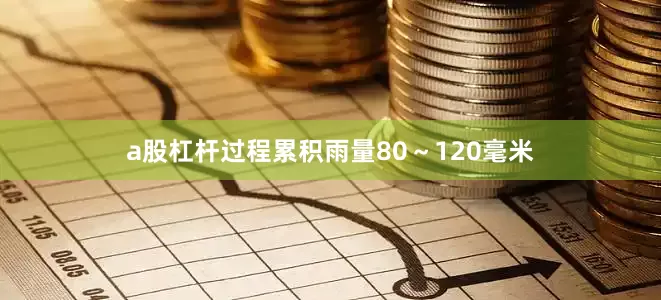 a股杠杆过程累积雨量80～120毫米